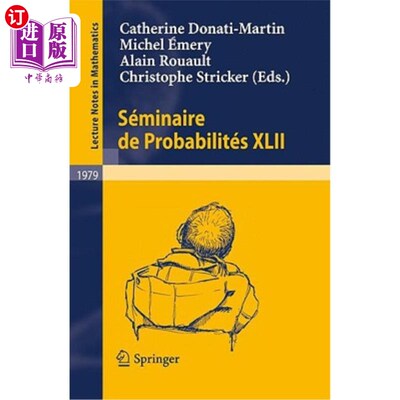 海外直订Séminaire de Probabilités XLII 概率研讨会XLII
