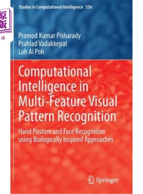 海外直订Computational Intelligence in Multi-Feature Visual Pattern Recognition: Hand Pos 多特征视觉模式识别中的计算