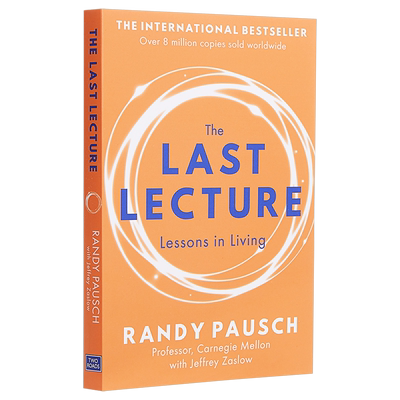 预售 【中商原版】最后的演讲 英文原版 The Last Lecture Randy Pausch