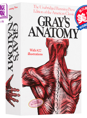 格氏解剖学 英文原版 Gray's Anatomy Henry Gray【中商原版】