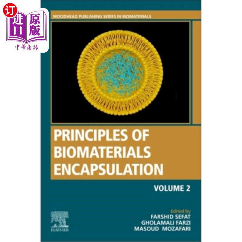 海外直订医药图书Principles of Biomaterials Encapsulation: Volume Two 生物材料封装原理:第二卷