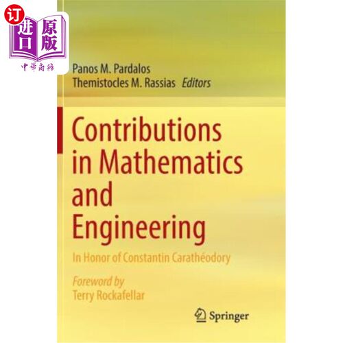 海外直订Contributions in Mathematics and Engineering: In Honor of Constantin Carathéodor 数学和工程方面的贡献：纪念