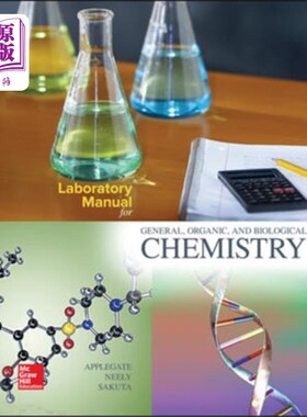 海外直订Laboratory Manual for General, Organic, and Biol... 通用、有机和生物化学实验室手册
