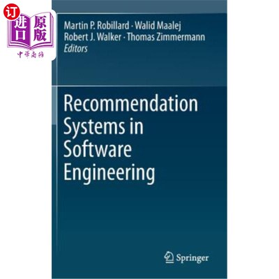 海外直订Recommendation Systems in Software Engineering 软件工程中的推荐系统
