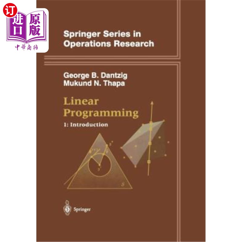 海外直订Linear Programming 1: Introduction 线性规划1：引言