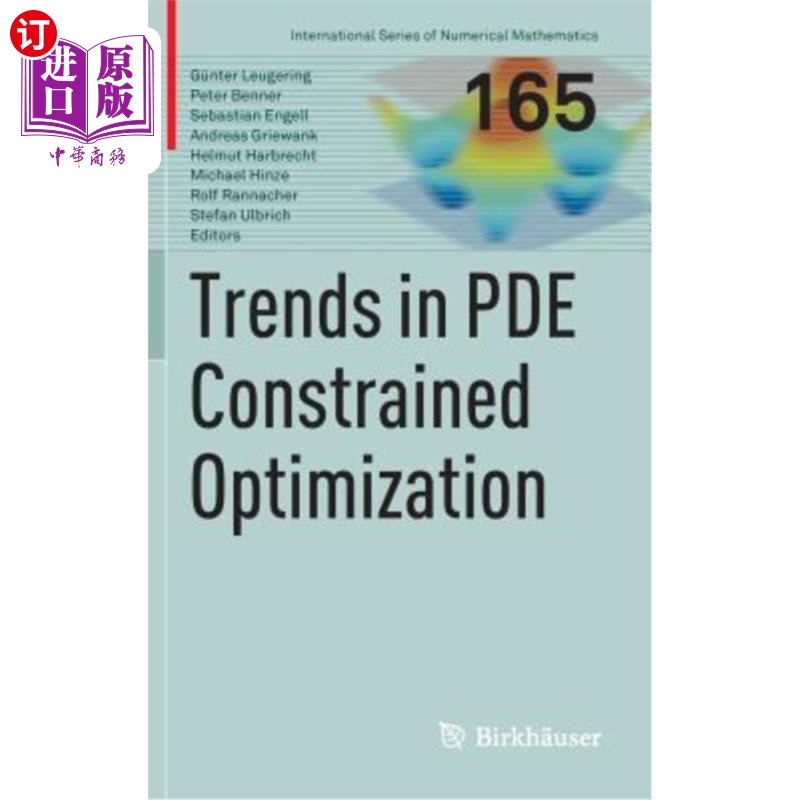 海外直订Trends in Pde Constrained Optimization 偏微分方程约束优化的发展趋势