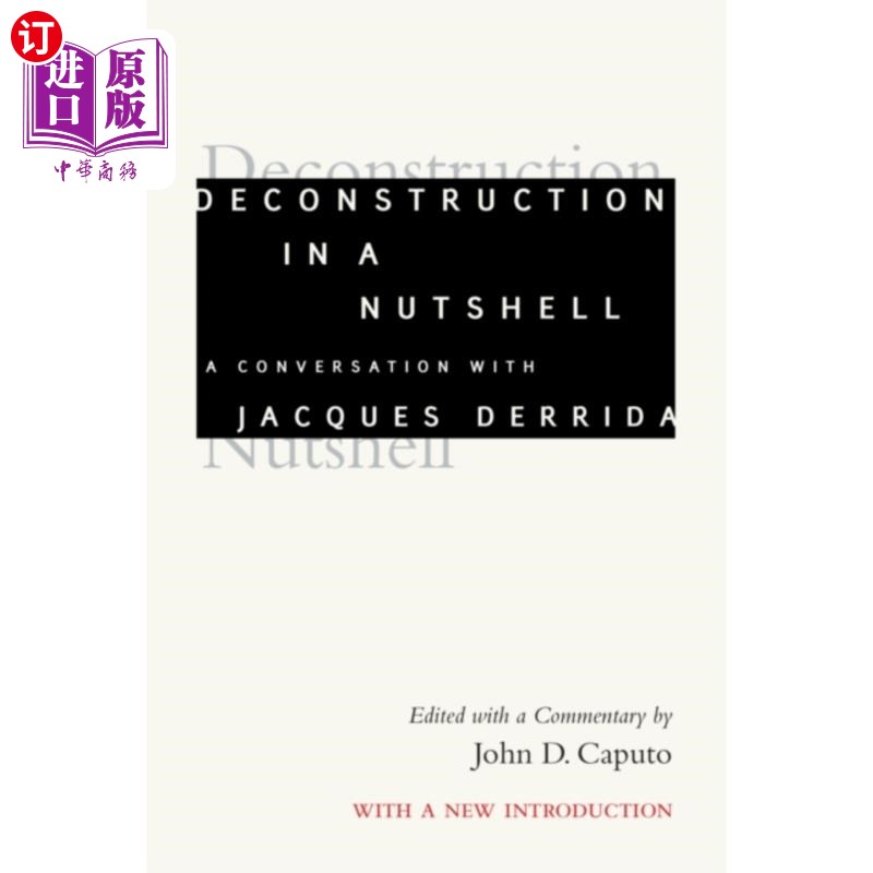 海外直订Deconstruction in a Nutshell 《解构论