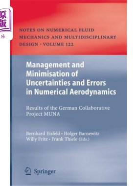 海外直订Management and Minimisation of Uncertainties and Errors in Numerical Aerodynamic 数值空气动力学中不确定性和