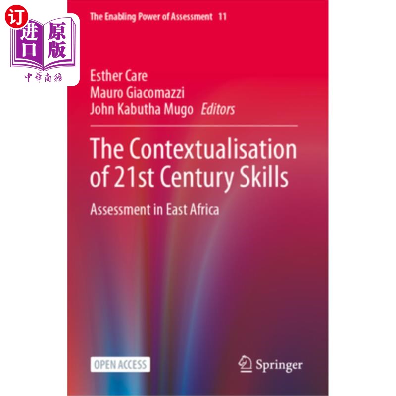 海外直订The Contextualisation of 21st Century Skills: Assessment in East Africa 21世纪技能的语境化:东非的评估