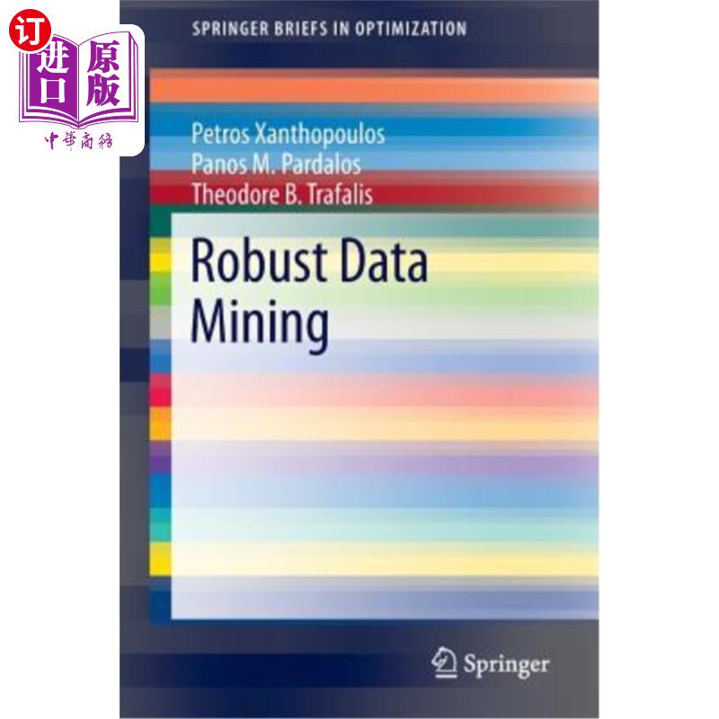 海外直订Robust Data Mining 健壮的数据挖掘