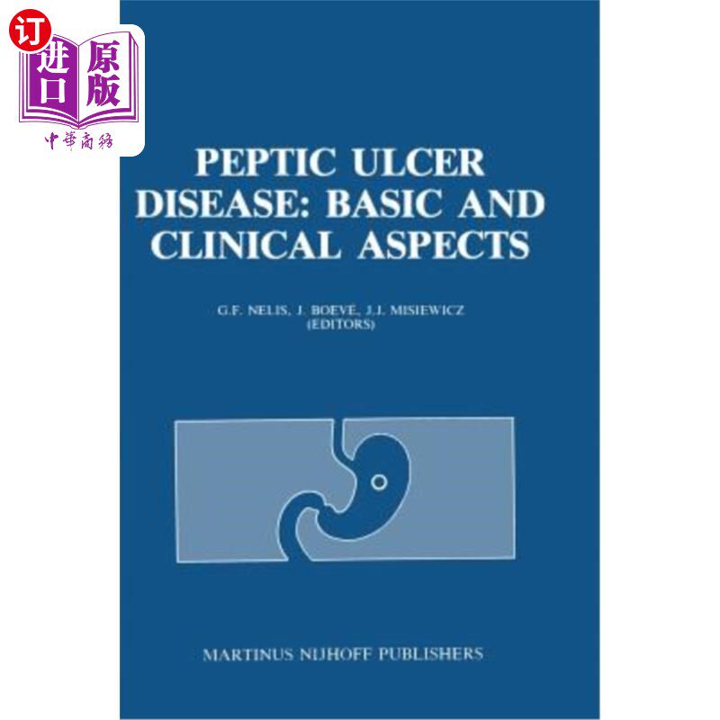 海外直订医药图书Peptic Ulcer Disease: Basic and Clinical Aspects: Proceedings of the Symposium P 消化性溃疡疾病:基