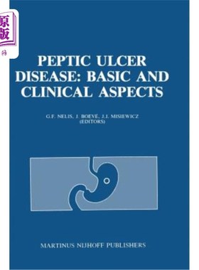 海外直订医药图书Peptic Ulcer Disease: Basic and Clinical Aspects: Proceedings of the Symposium P 消化性溃疡疾病:基