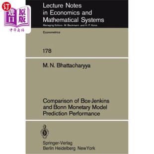 Monetary Jenkins和Bonn货币模 Box Performance Predition Model Bonn and Jenkins 海外直订Comparison