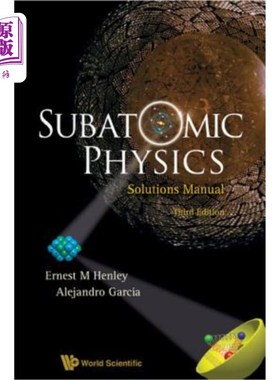 海外直订Subatomic Physics Solutions Manual 亚原子物理解决方案手册