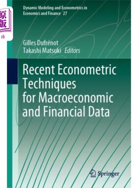 海外直订Recent Econometric Techniques for Macroeconomic ... 宏观经济和金融数据的最新计量经济学技术