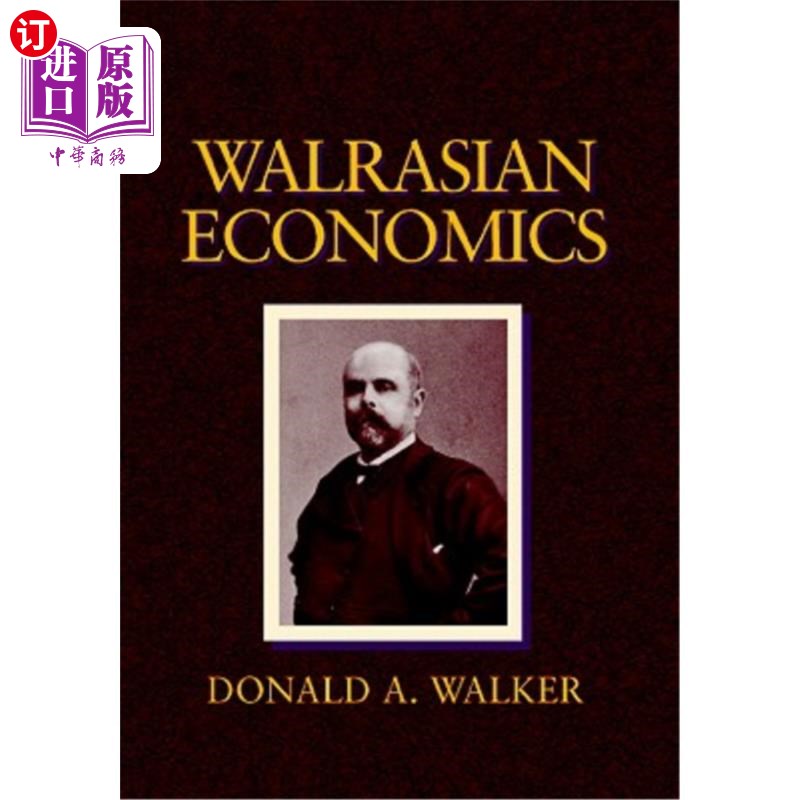 海外直订walrasian economics 沃尔拉斯经济学