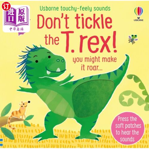 海外直订Don't tickle the T. rex! 别去挠霸王龙!