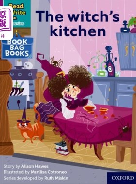海外直订Read Write Inc. Phonics: The witch's kitchen (Pu... Read Write公司自然拼读:女巫的厨房(紫色套装2)