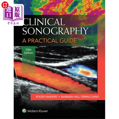 海外直订医药图书Clinical Sonography: A Practical Guide 临床超声:实用指南