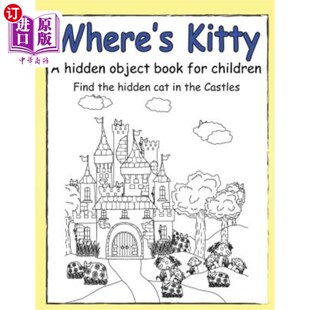 Hidden Children 基蒂在哪？一本儿童藏书 for Kitty Book 海外直订Where Object