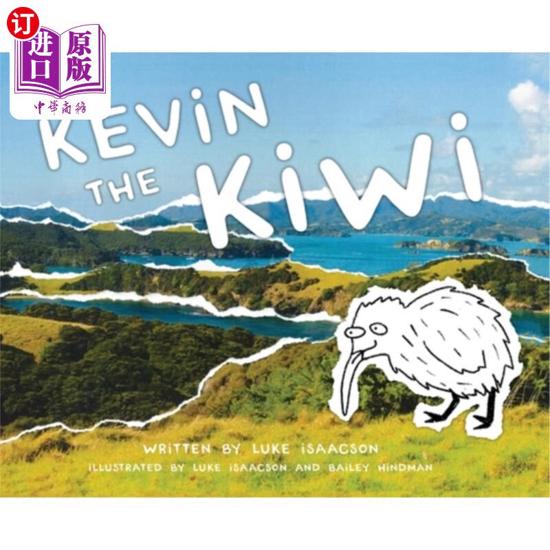 海外直订Kevin the Kiwi 凯文的猕猴桃