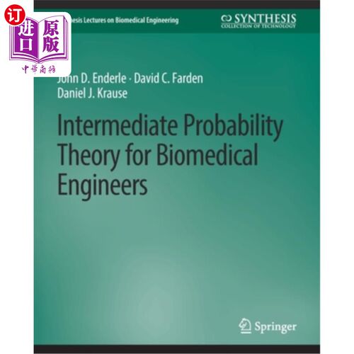 海外直订医药图书Intermediate Probability Theory for Biomedical Engineers 生物医学工程师中级概率论