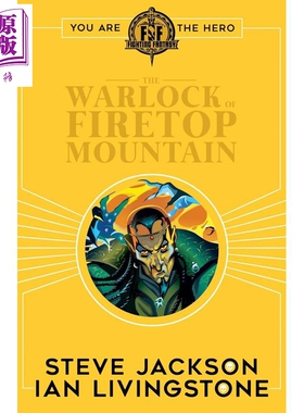 预售 战斗幻想 火焰山的魔法师 Fighting Fantasy The Warlock of Firetop Mountain 英文原版 Ian Livingstone【中商原版】