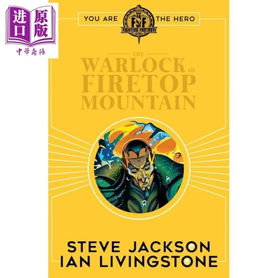 预售 战斗幻想 火焰山的魔法师 Fighting Fantasy The Warlock of Firetop Mountain 英文原版 Ian Livingstone【中商原版】