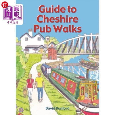 海外直订Guide to Cheshire Pub Walks 柴郡酒吧步行指南