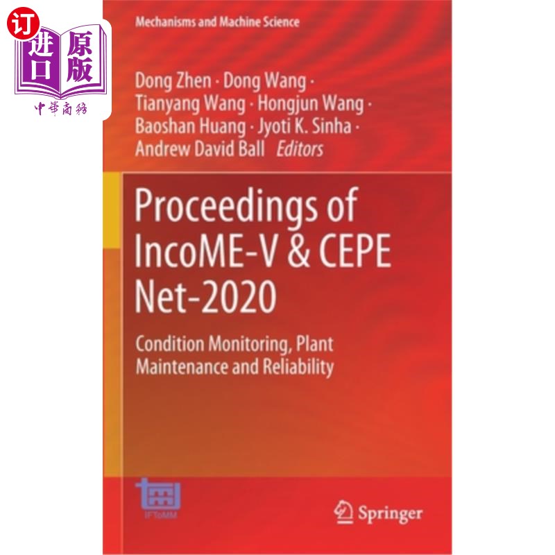 海外直订Proceedings of Income-V & Cepe Net-2020: Condition Monitoring, Plant Maintenance Income-V & Cepe
