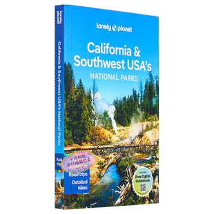 孤独星球 加州和美国西南部 英文原版 Lonely Planet California & Southwest Usa's National Parks 1【中商原版】