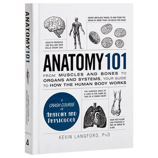 101系列：解剖学 英文原版 Anatomy 101 Kevin 英文原版书 医学