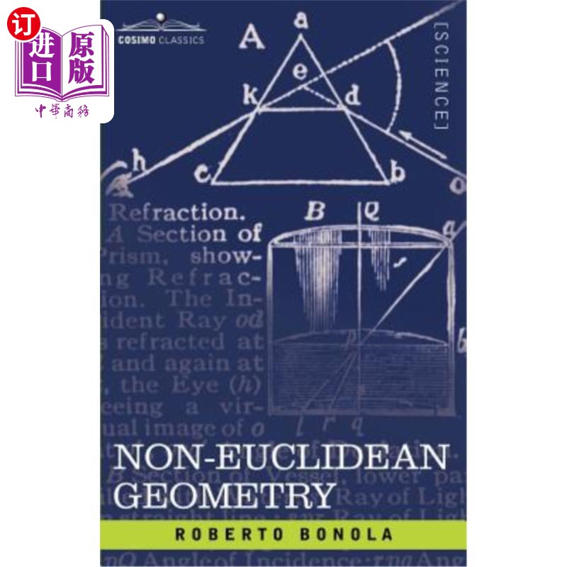 海外直订Non-Euclidean Geometry 非欧几里德几何
