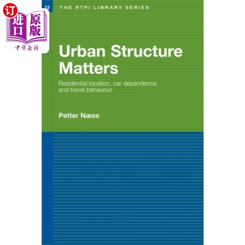 海外直订Urban Structure Matters 城市结构事宜