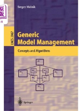 海外直订Generic Model Management: Concepts and Algorithms 通用模型管理:概念和算法