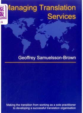 海外直订Managing Translation Services 管理翻译服务