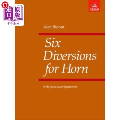 海外直订Six Diversions for Horn 霍恩的六次改道