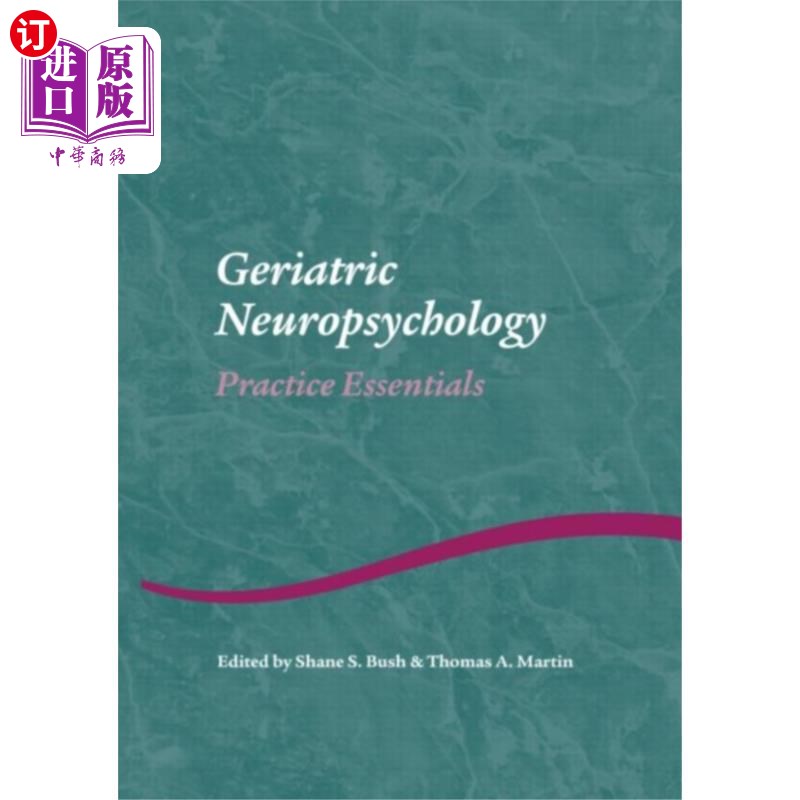 海外直订医药图书Geriatric Neuropsychology 老年神经心理学