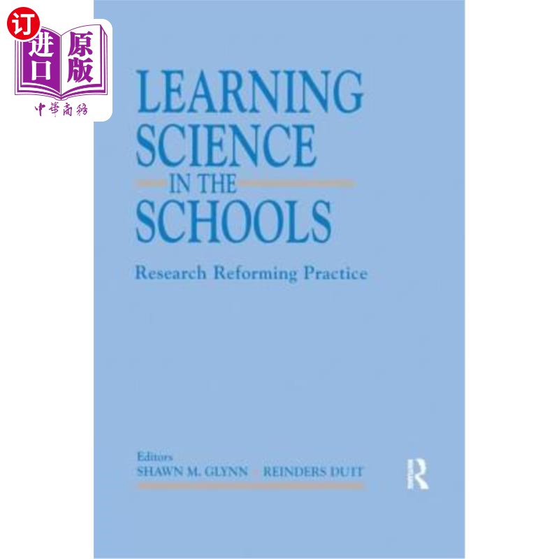 海外直订Learning Science in the Schools: Research Reforming Practice 在学校学习科学:研究改革实践