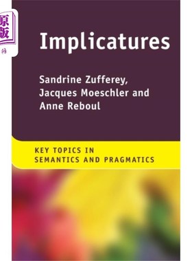 海外直订Implicatures 隐含义