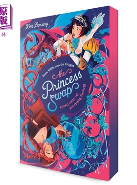 白雪公主与龙 睡美人和七个小矮人 Snow White and the Dragon Sleeping Beauty Seven Dwarfs 英文原版Kim Bussing【中商原?