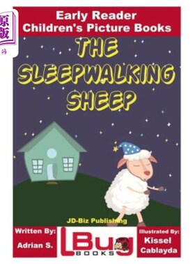 海外直订The Sleepwalking Sheep - Early Reader - Children's Picture Books 梦游羊-早期读者-儿童图画书