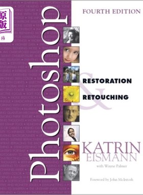 海外直订Adobe Photoshop Restoration & Retouching Adobe Photoshop恢复和修饰