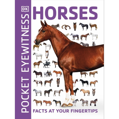 DK目击者口袋系列 马 Pocket Eyewitness:Horses 英文原版 DK百科 自然科学 生命科普【中商原版】