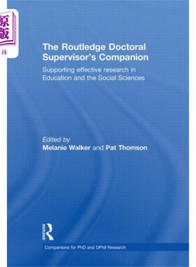 海外直订Routledge Doctoral Supervisor's Companion 劳特利奇博士导师的同伴