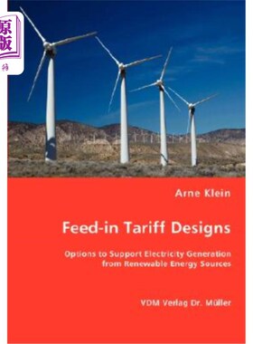 海外直订Feed-in Tariff Designs 上网电价设计