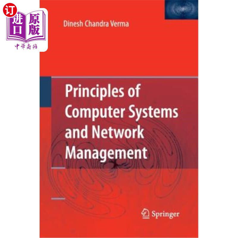 海外直订Principles of Computer Systems and Network Management 计算机系统与管理原理“，