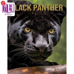 海外直訂Black 驚人圖片和事實(shí) Facts Picture 黑豹：兒童黑豹 Black Amazing for Children About Panther and