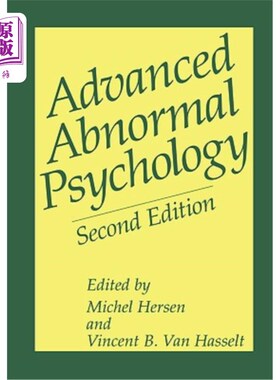 海外直订医药图书Advanced Abnormal Psychology 高级变态心理学