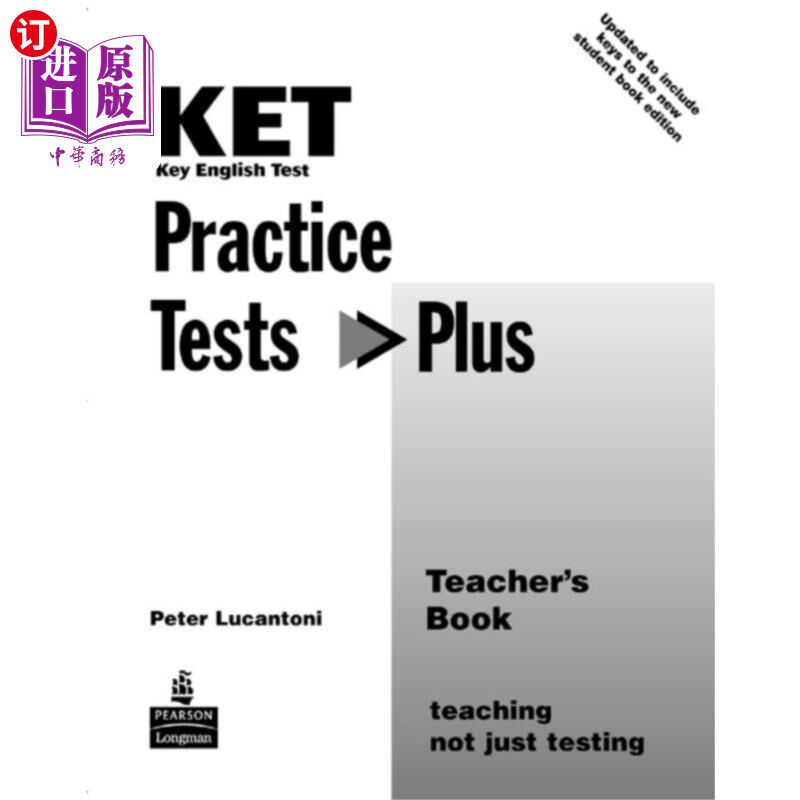 海外直订KET Practice Tests Plus Teacher's Book New Edition KET实践考试加教师用书新版
